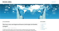 Desktop Screenshot of mcdc.org